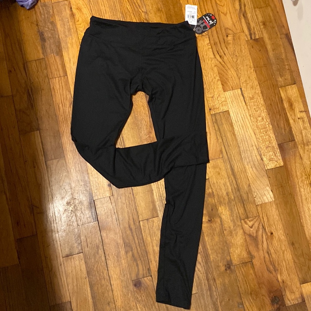 Never worn with tags, Hot Kiss performance leggings